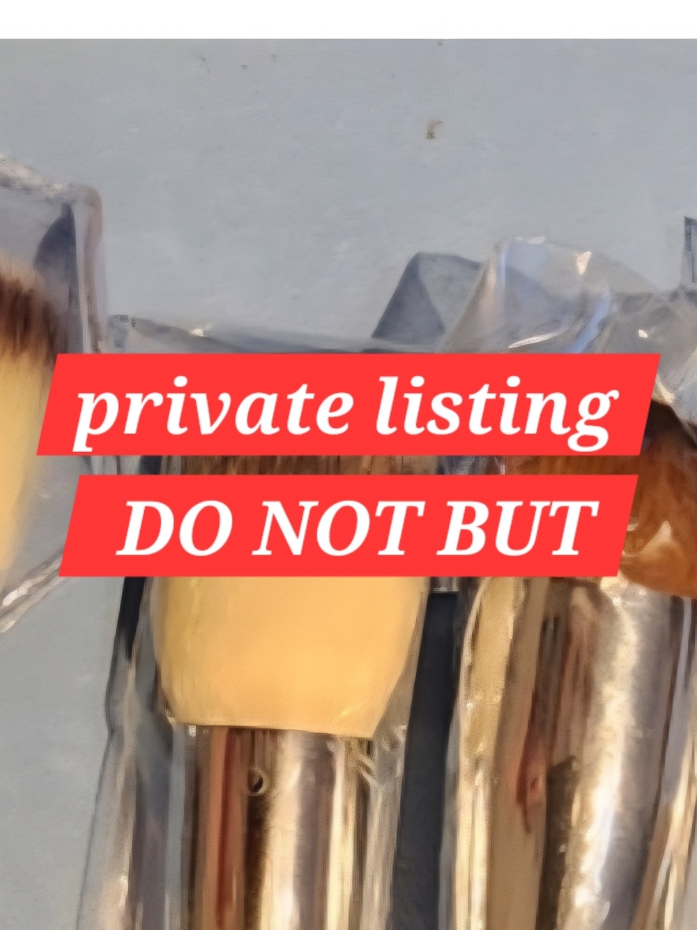 Private Sale Do Not Buy